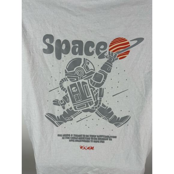 Aelfric Eden Twenty One Pilots Graphic Tee Space Size Medium White - Picture 11 of 11